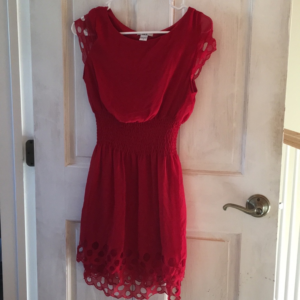 Red dress in excellent condition!
